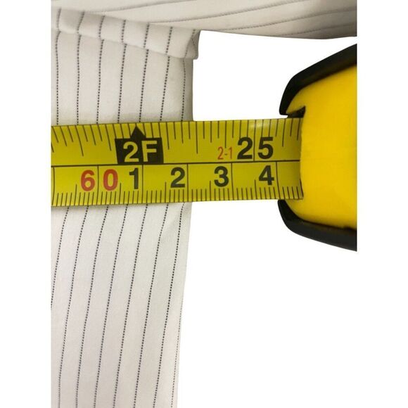 Zara Womens Oversized Blazer XS S White Black Pinstriped 5247/731 NWT - Picture 13 of 14